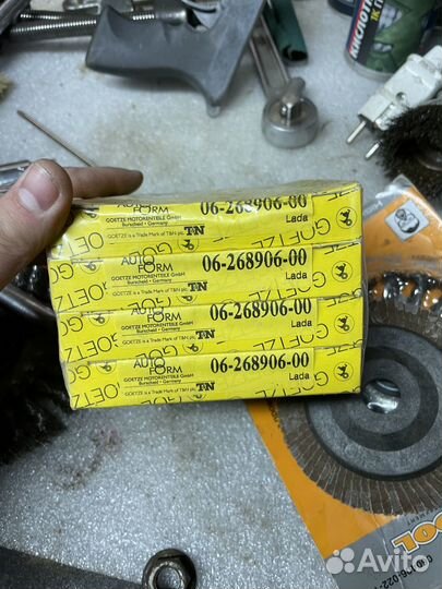 Поршневве кольца goetze (комплект 4