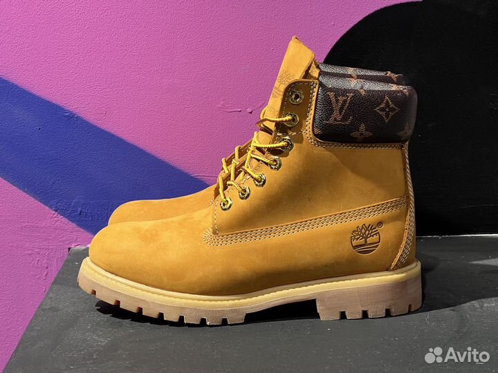 Timberland x Louis Vuitton Ankle Boots