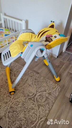 Стульчик для кормления chicco polly progress 5