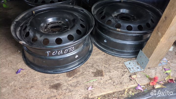 Диски железные на тайоту