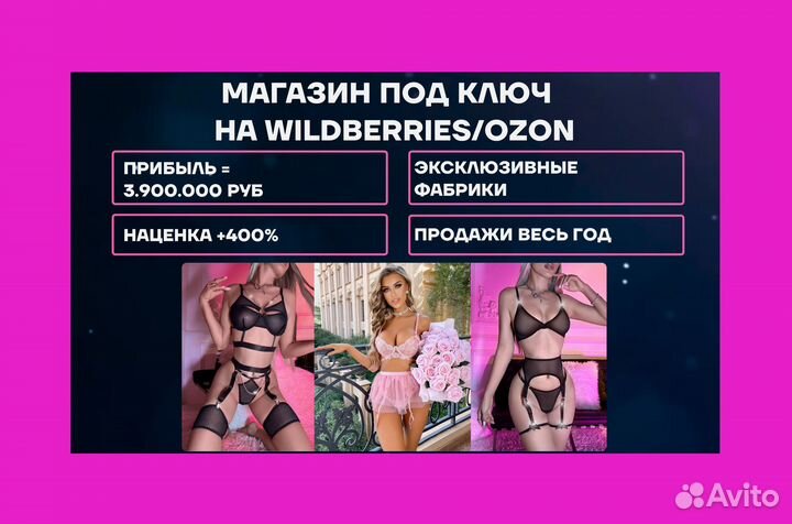 Магазин под ключ на Wildberries. Доход 1.6 млн р