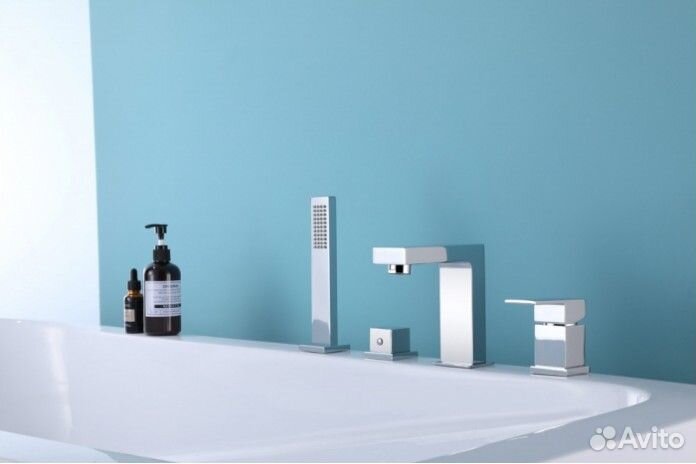 Смеситель на борт ванны Abber Daheim AF8213