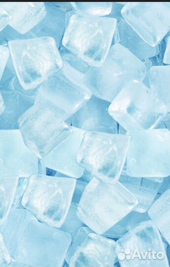 Лед пищевой, кусковой, коктейльный, доставка льда