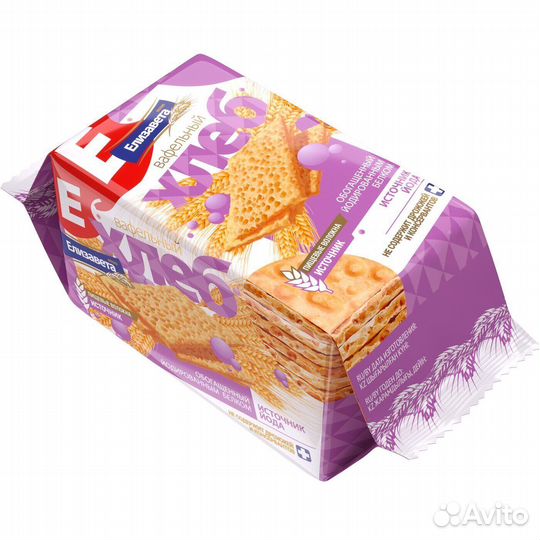 Хлеб Елизавета Вафельный Йодированный 80г