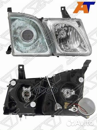 Фара lexus LX470 98-07 RH под ксенон зеленоваты