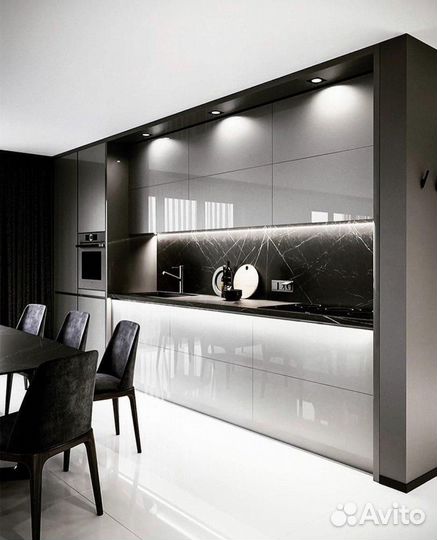 Сборка и установка кухни