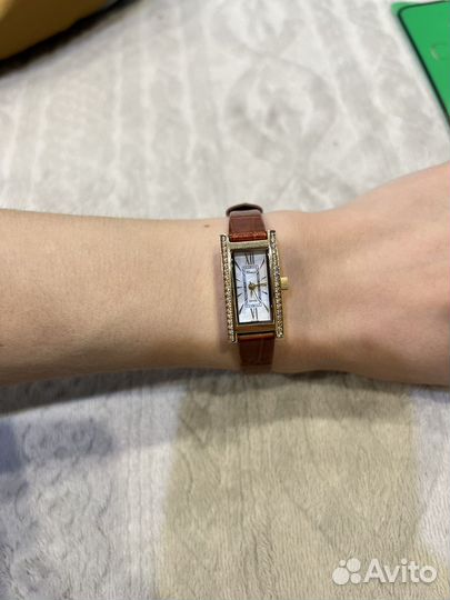 Золотые часы женские 585 ника