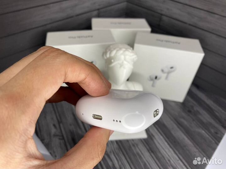 AirPods Pro 2 platinum с гироскопом