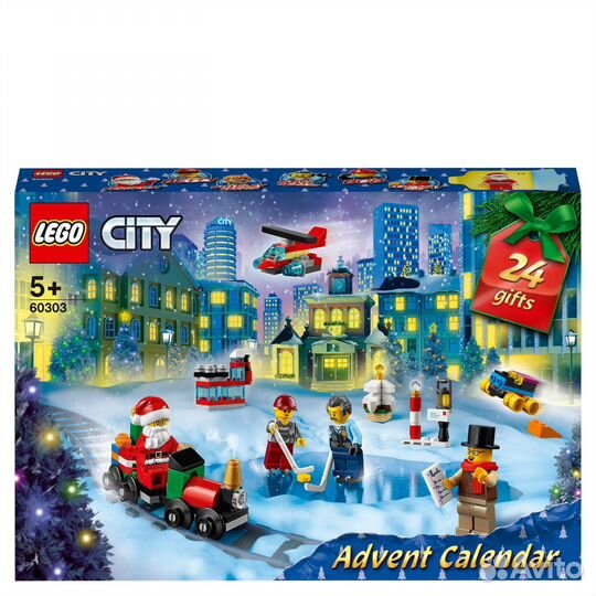 Lego City календарь