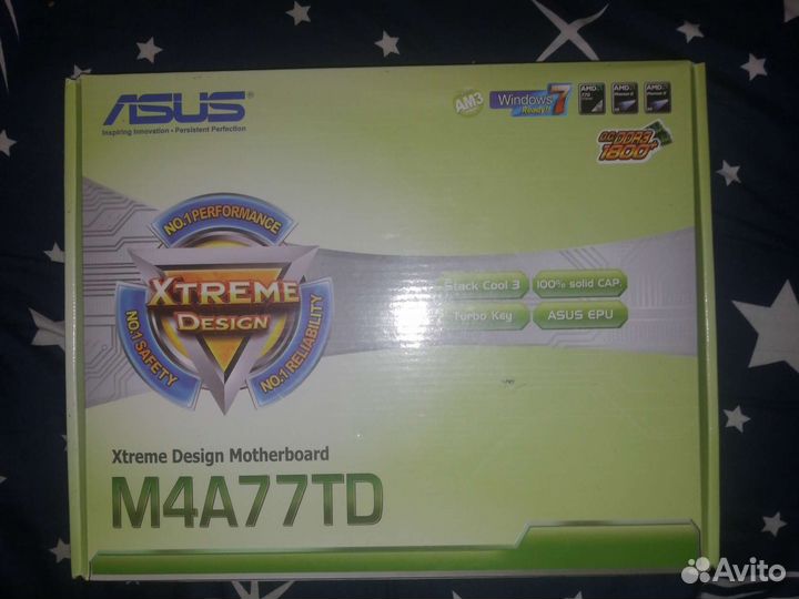 Материнская плата socket am3+ Asus m4a77td