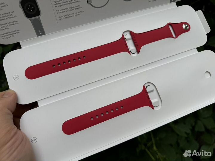 Ремешок Apple Watch 45mm Red