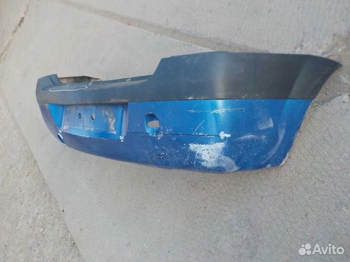 Бампер задний renault logan