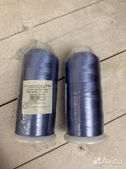 Нитки для машинной вышивки