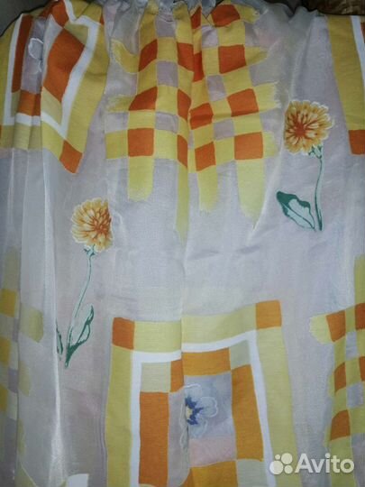 Шторы для кухни или дачи