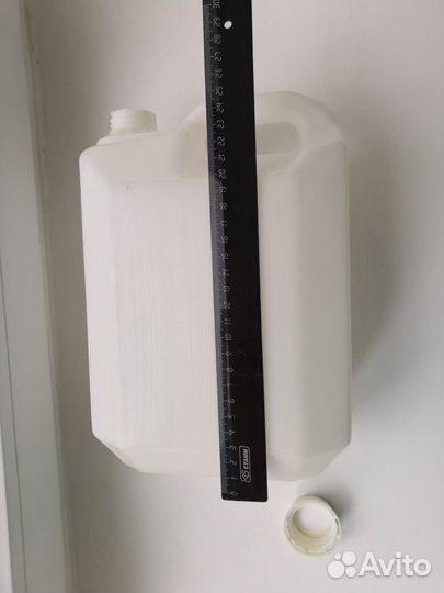 Канистра для воды 5 литров (пластмасса)