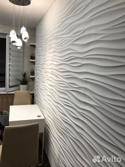 Гипсовые 3D панели