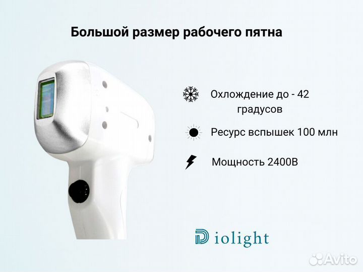 Диодный лазер Ultra Max 2400в, новый, гарантия