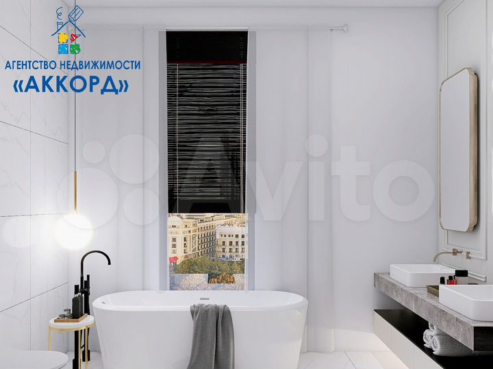 2-к. квартира, 71,6 м², 5/9 эт.