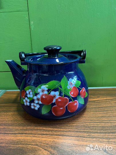 Чайник эмалированный