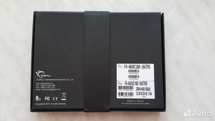 G.Skill 4600 MHz DDR4 (2x8G) Trident Z Royal