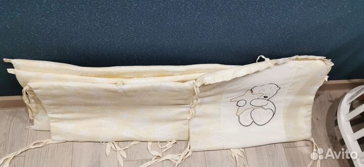 Бортики в детскую кроватку