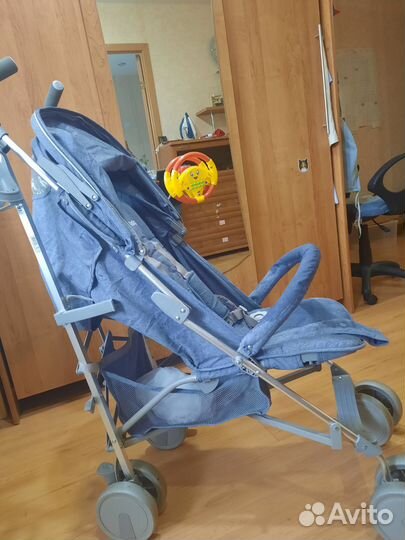 Прогулочная коляска Babyton Sport Blue melange