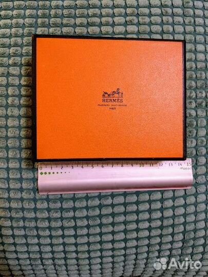 Коробка hermes 14 см на 12 см