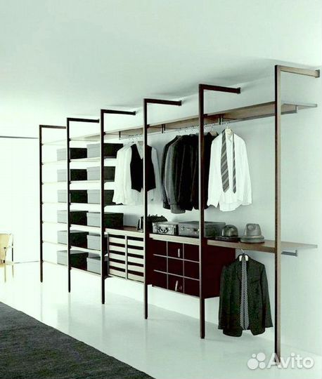 Гардеробные Лофт