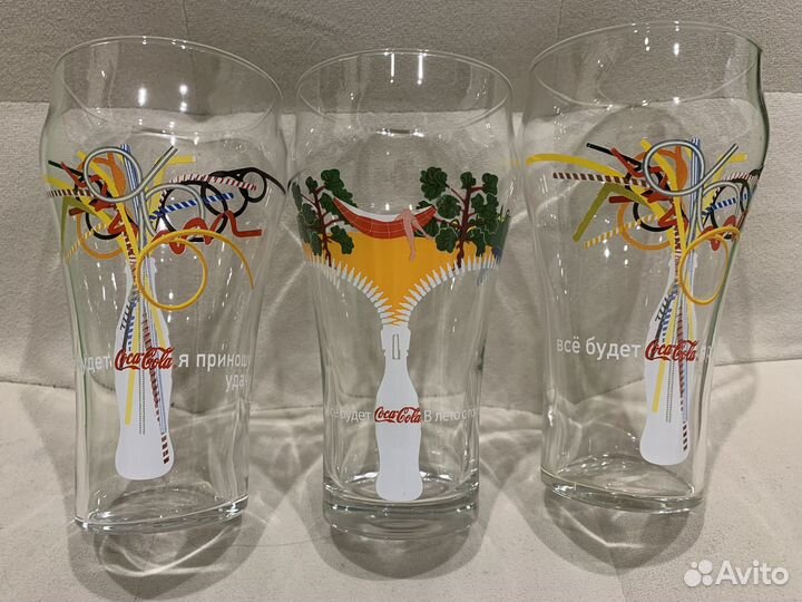 Бокал coca cola