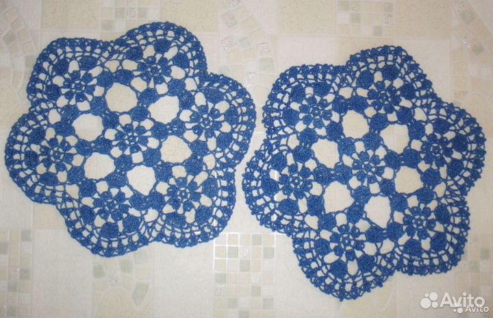Салфетки вязаные