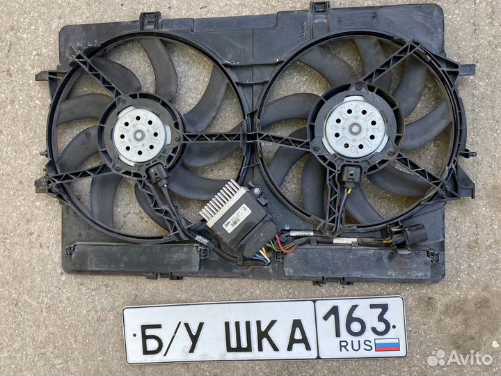 Вентилятор кожух Audi A4 b8 a5 t8 Q5