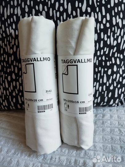 Простынь IKEA 90х200