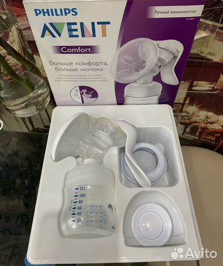 Молокоотсос avent ручной новый