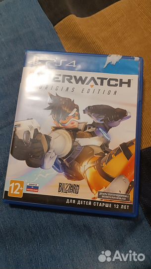 Overwatch диск ps4