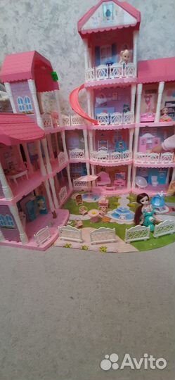 Детский игровой пластиковый домик