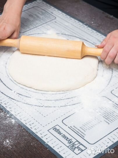 Большой силиконовый коврик 60х40см