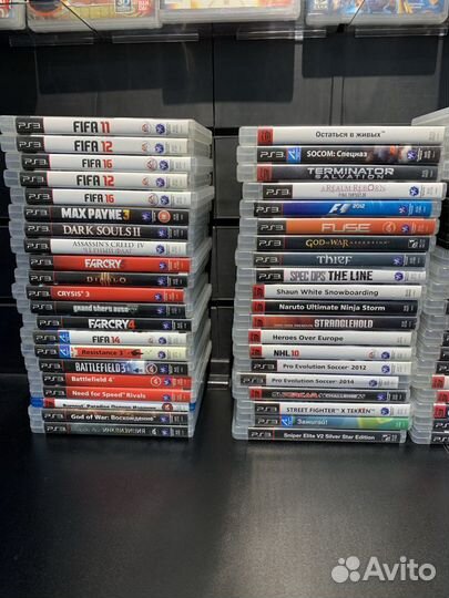 PS3 игры Б/У магазин пор 32В часть 1