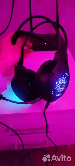 Игровые наушники с микрофоном