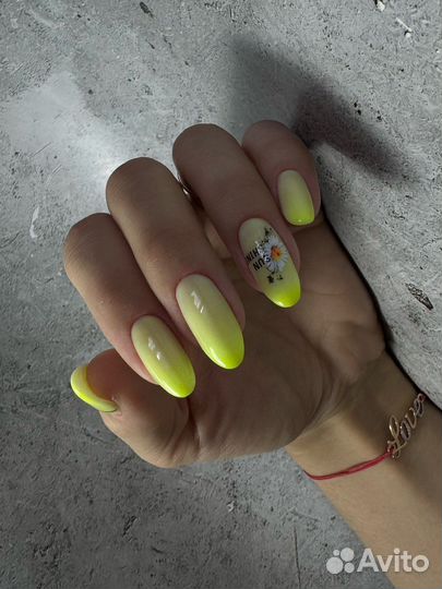 Гель лак,наращивание