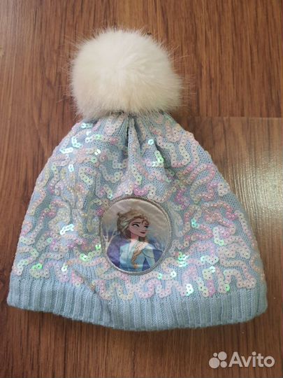 Комплект шапка, шарф девочка