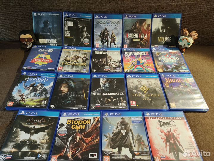 Игры на ps4 диски (обновление 12.06.24)