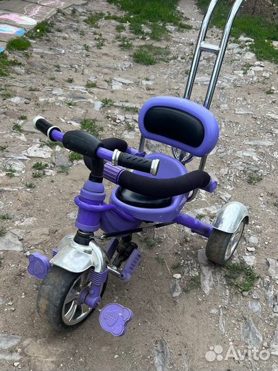 Велосипед детский с ручкой