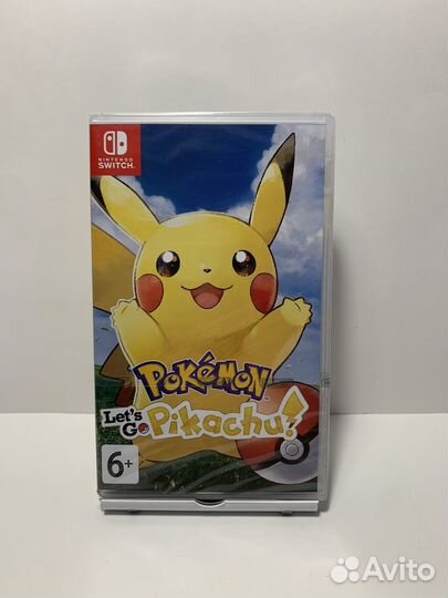 Pokemon Lets Go Pikachu nintendo switch