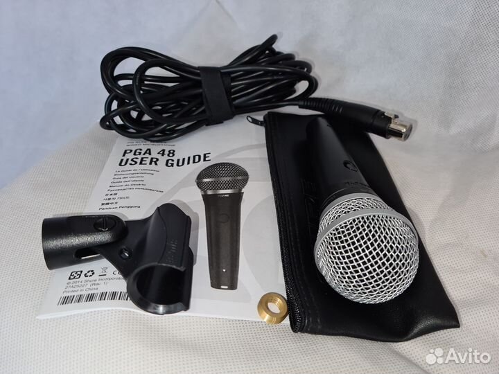 Микрофон Shure pga48-qtr-e