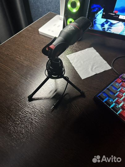 Микрофон Trust Mico, USB/mini jack 3.5mm