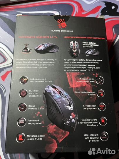 Bluetooth игровая мышь Bloody R80