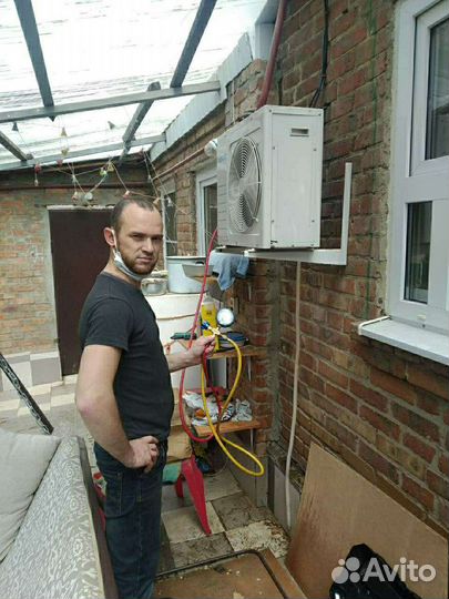 Чистка сплит систем Ремонт Заправка