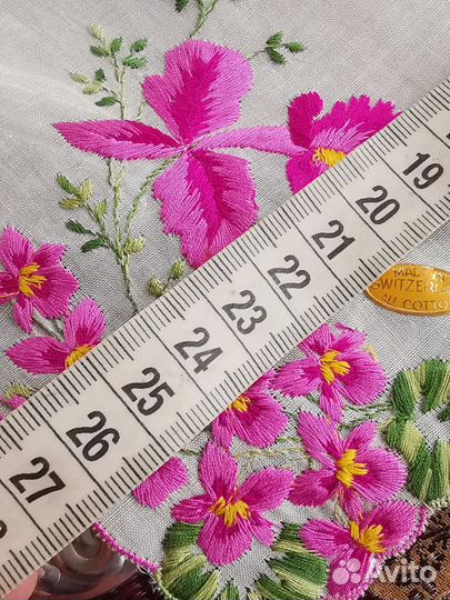 Швейцария вышитый платок