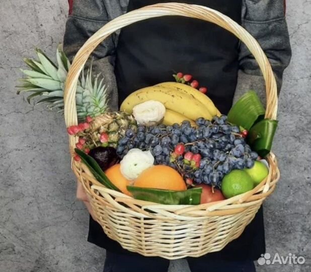 Фруктовые корзины ягоды фрукты доставка