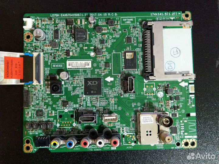 Плата на телевизор lg 43lj510v